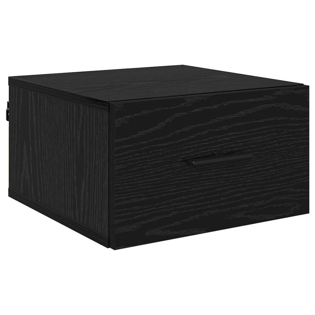vidaXL Κομοδίνο Μαύρη δρυς 35 x 35 x 20 εκ Επεξεργασμένο Ξύλο