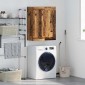vidaXL Επιτοίχιο ντουλάπι Παλιό Ξύλο 69,5 x 34 x 90 εκ.