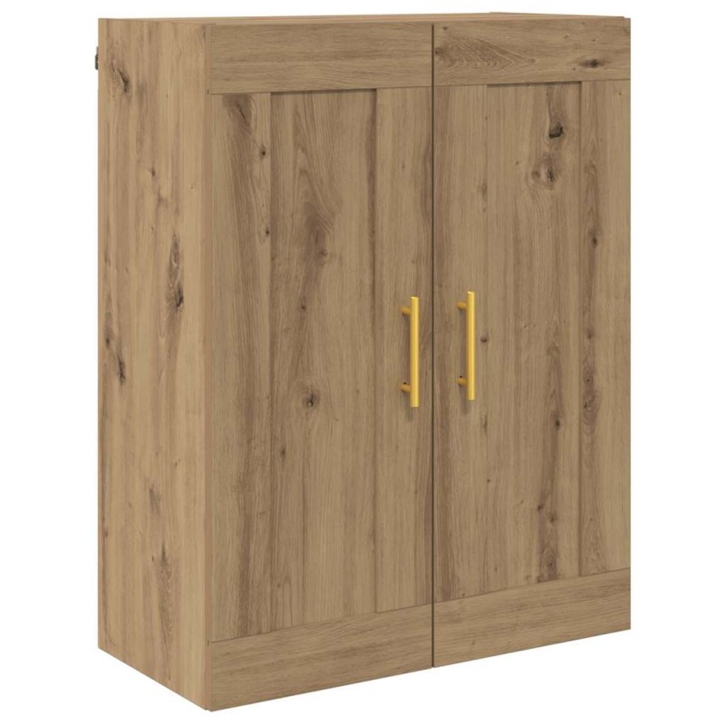 vidaXL Επιτοίχιο ντουλάπι Artisan Oak 69,5 x 34 x 90 εκ.