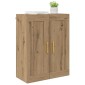vidaXL Επιτοίχιο ντουλάπι Artisan Oak 69,5 x 34 x 90 εκ.