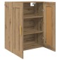 vidaXL Επιτοίχιο ντουλάπι Artisan Oak 69,5 x 34 x 90 εκ.