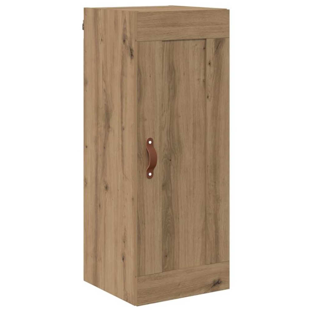 vidaXL Επιτοίχιο ντουλάπι Artisan Oak 34,5 x 34 x 90 εκ.
