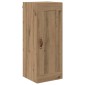 vidaXL Επιτοίχιο ντουλάπι Artisan Oak 34,5 x 34 x 90 εκ.
