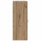 vidaXL Επιτοίχιο ντουλάπι Artisan Oak 34,5 x 34 x 90 εκ.