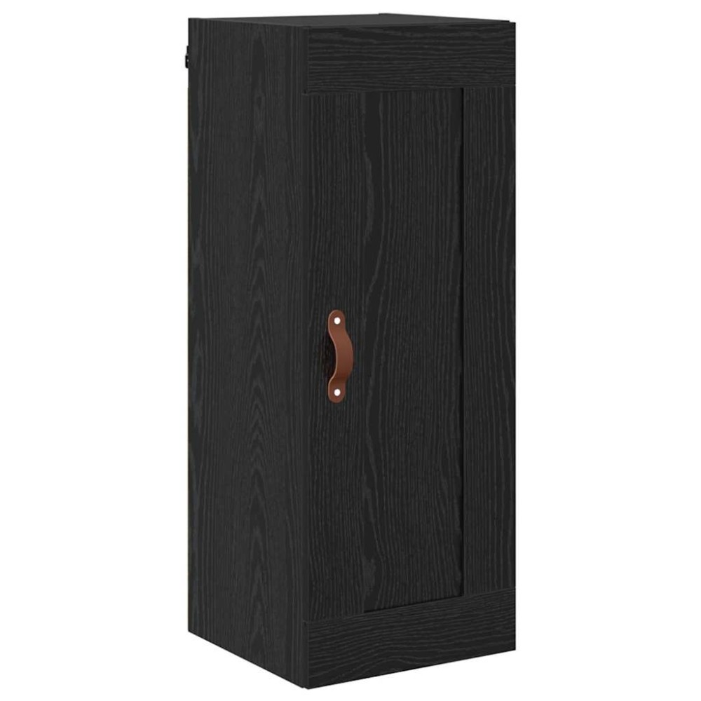 vidaXL Επιτοίχιο ντουλάπι Μαύρη Οξυά 34,5 x 34 x 90 εκ.