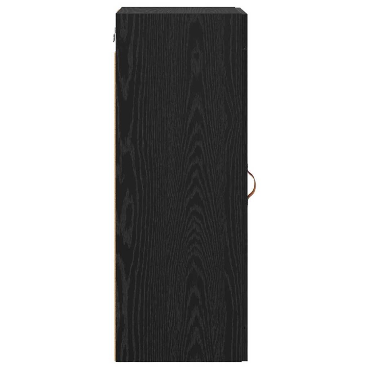 vidaXL Επιτοίχιο ντουλάπι Μαύρη Οξυά 34,5 x 34 x 90 εκ.