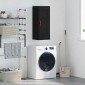 vidaXL Επιτοίχιο ντουλάπι Μαύρη Οξυά 34,5 x 34 x 90 εκ.