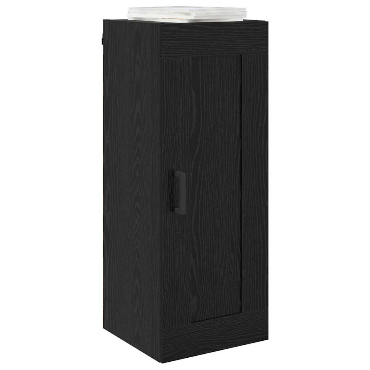 vidaXL Επιτοίχιο ντουλάπι Μαύρη Οξυά 34,5 x 34 x 90 εκ.