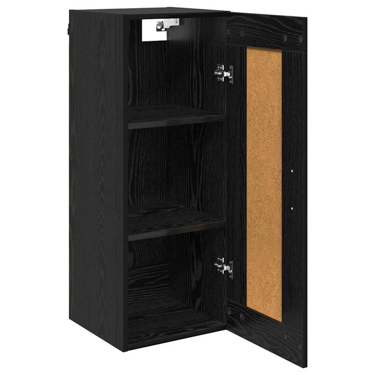 vidaXL Επιτοίχιο ντουλάπι Μαύρη Οξυά 34,5 x 34 x 90 εκ.