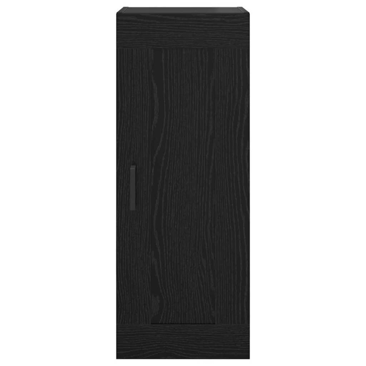 vidaXL Επιτοίχιο ντουλάπι Μαύρη Οξυά 34,5 x 34 x 90 εκ.