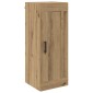 vidaXL Επιτοίχιο ντουλάπι Artisan Oak 34,5 x 34 x 90 εκ.