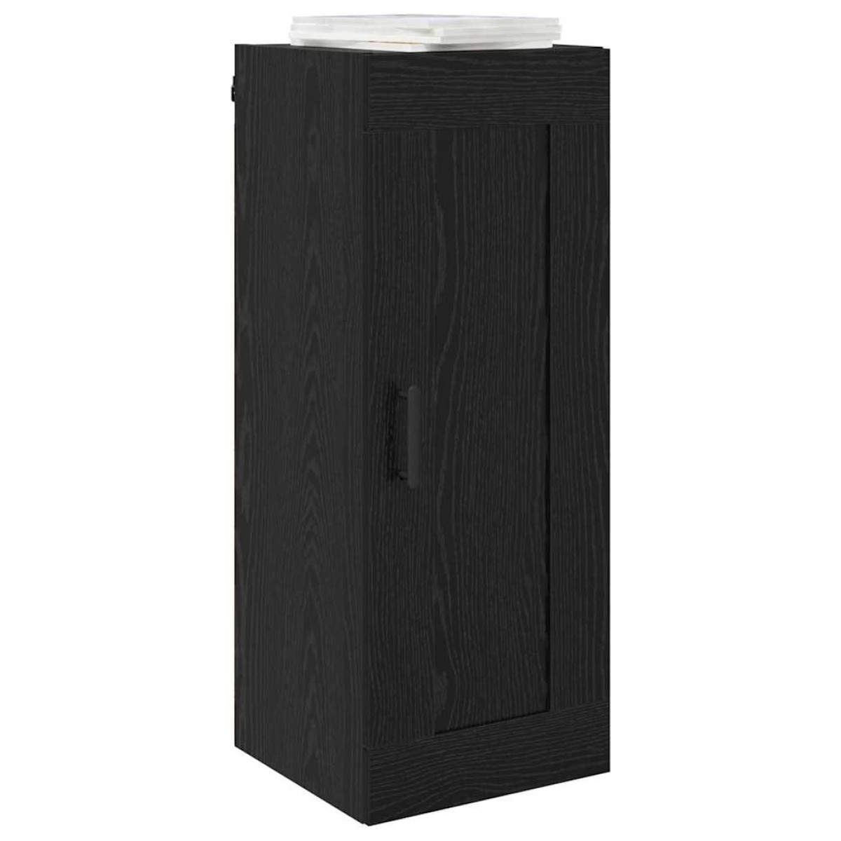 vidaXL Επιτοίχιο ντουλάπι Μαύρη Οξυά 34,5 x 34 x 90 εκ.