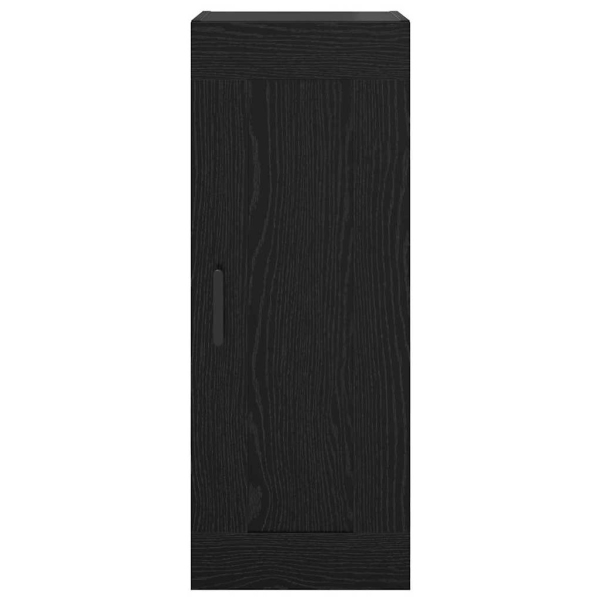 vidaXL Επιτοίχιο ντουλάπι Μαύρη Οξυά 34,5 x 34 x 90 εκ.
