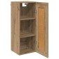 vidaXL Επιτοίχιο ντουλάπι Artisan Oak 34,5 x 34 x 90 εκ.