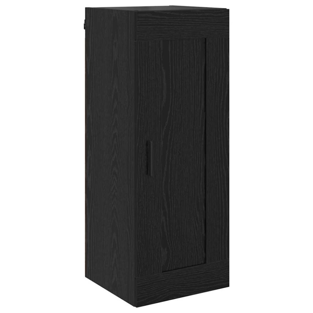vidaXL Επιτοίχιο ντουλάπι Μαύρη Οξυά 34,5 x 34 x 90 εκ.
