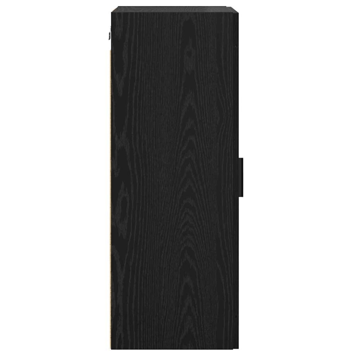 vidaXL Επιτοίχιο ντουλάπι Μαύρη Οξυά 34,5 x 34 x 90 εκ.