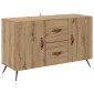 vidaXL Πλαϊνό γραφείο Artisan Oak 100 x 36 x 60 εκ. Επεξεργασμένο Ξύλο