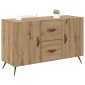 vidaXL Πλαϊνό γραφείο Artisan Oak 100 x 36 x 60 εκ. Επεξεργασμένο Ξύλο