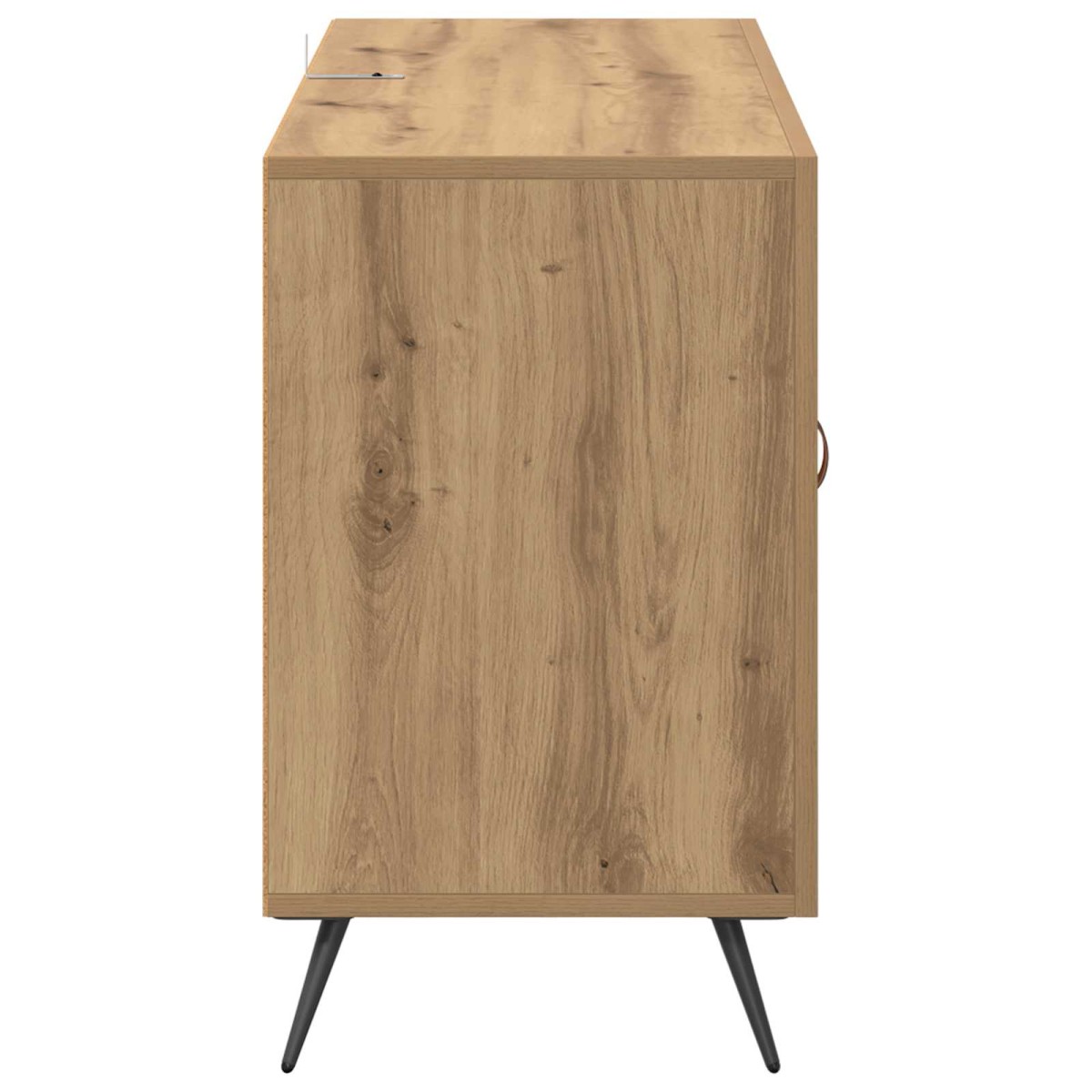 vidaXL Πλαϊνό γραφείο Artisan Oak 100 x 36 x 60 εκ. Επεξεργασμένο Ξύλο