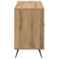 vidaXL Πλαϊνό γραφείο Artisan Oak 100 x 36 x 60 εκ. Επεξεργασμένο Ξύλο