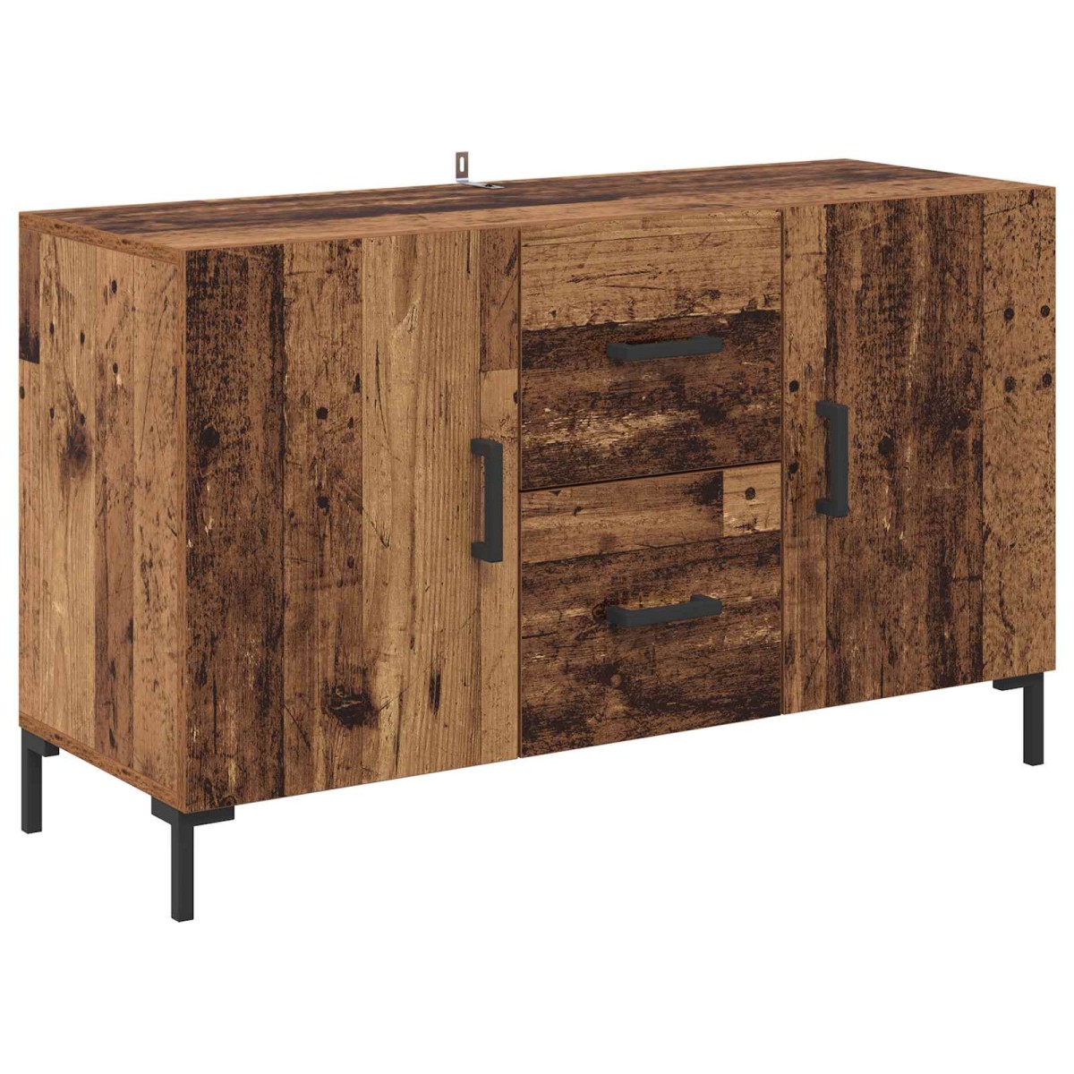 vidaXL Πλαϊνό γραφείο Παλιό Ξύλο 100 x 36 x 60 εκ. Επεξεργασμένο Ξύλο
