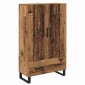 vidaXL Highboard Παλιό Ξύλο 69,5 x 30 x 115 εκ Επεξεργασμένο Ξύλο