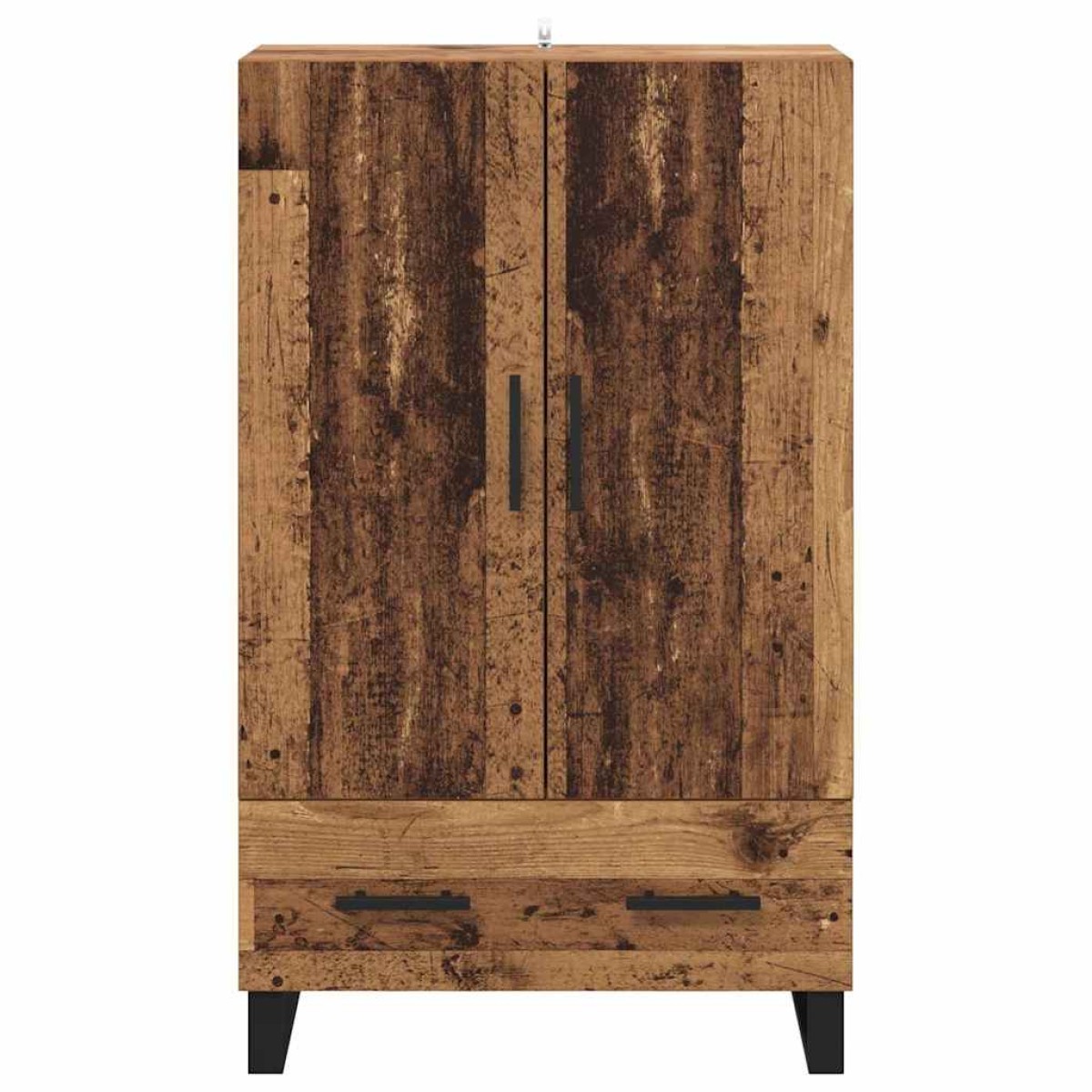 vidaXL Highboard Παλιό Ξύλο 69,5 x 30 x 115 εκ Επεξεργασμένο Ξύλο