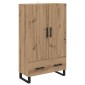 vidaXL Highboard Artisan Oak 69,5 x 30 x 115 εκ Επεξεργασμένο Ξύλο