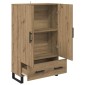 vidaXL Highboard Artisan Oak 69,5 x 30 x 115 εκ Επεξεργασμένο Ξύλο