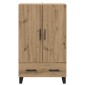 vidaXL Highboard Artisan Oak 69,5 x 30 x 115 εκ Επεξεργασμένο Ξύλο