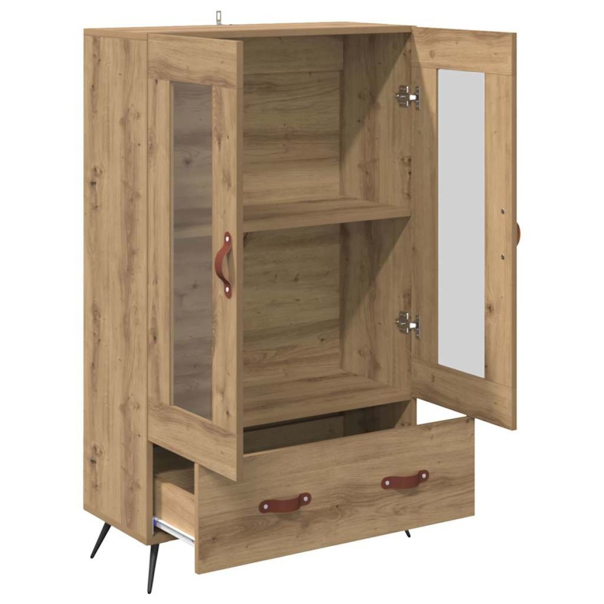 vidaXL Highboard Artisan Oak 69,5 x 31 x 115 εκ.