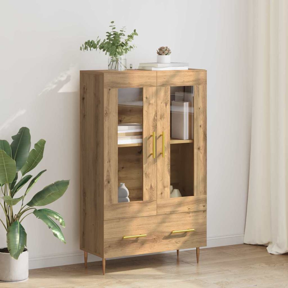 vidaXL Highboard Artisan Oak 69,5 x 31 x 115 εκ.