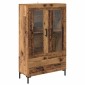 vidaXL Highboard Παλιό Ξύλο 69,5 x 31 x 115 εκ. Επεξεργασμένο Ξύλο