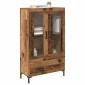 vidaXL Highboard Παλιό Ξύλο 69,5 x 31 x 115 εκ. Επεξεργασμένο Ξύλο