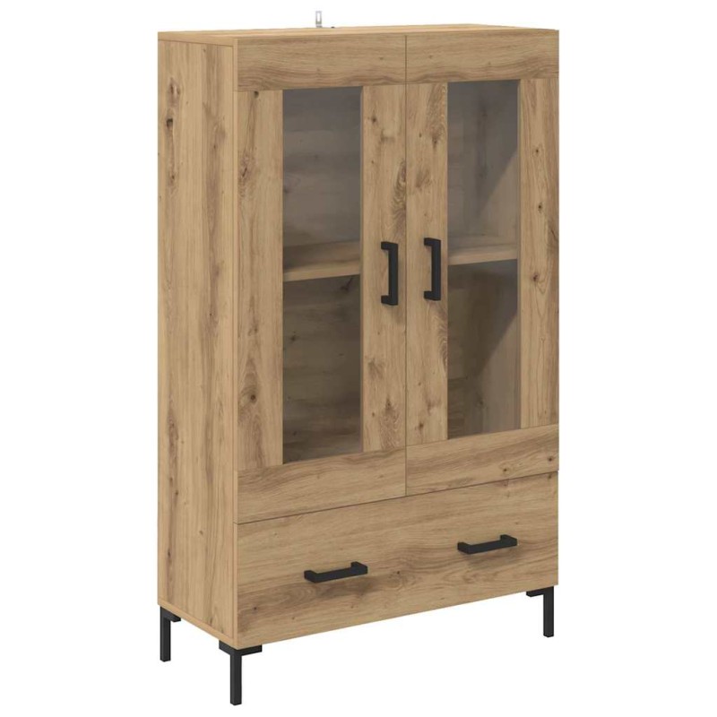 vidaXL Highboard Artisan Oak 69,5 x 31 x 115 εκ. Επεξεργασμένο Ξύλο