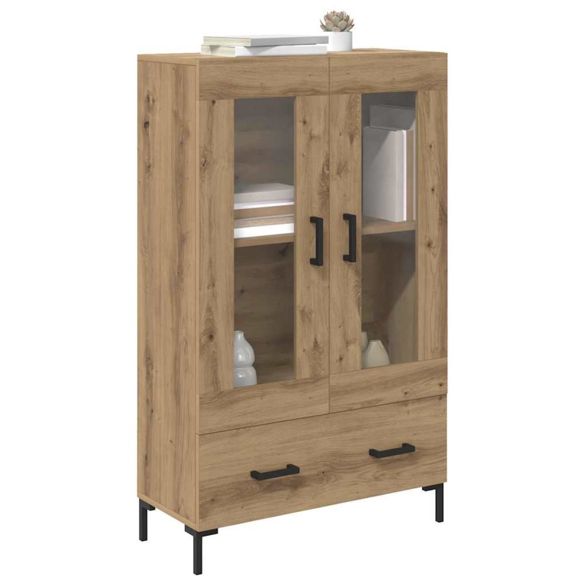 vidaXL Highboard Artisan Oak 69,5 x 31 x 115 εκ. Επεξεργασμένο Ξύλο