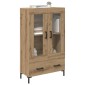 vidaXL Highboard Artisan Oak 69,5 x 31 x 115 εκ. Επεξεργασμένο Ξύλο