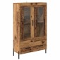 vidaXL Highboard CORONA Παλιό Ξύλο 69,5 x 31 x 115 εκ.