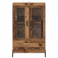 vidaXL Highboard CORONA Παλιό Ξύλο 69,5 x 31 x 115 εκ.
