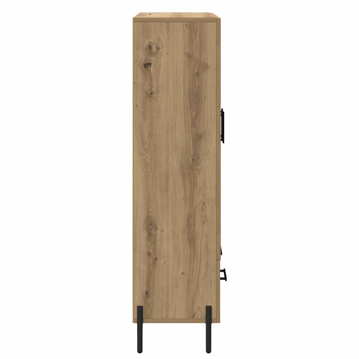 vidaXL Highboard CORONA Artisan Oak 69,5 x 31 x 115 εκ.