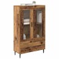 vidaXL Highboard Παλιό Ξύλο 69,5 x 31 x 115 εκ. Επεξεργασμένο Ξύλο