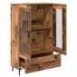 vidaXL Highboard Παλιό Ξύλο 69,5 x 31 x 115 εκ. Επεξεργασμένο Ξύλο
