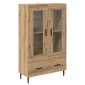 vidaXL Highboard Artisan Oak 69,5 x 31 x 115 εκ. Επεξεργασμένο Ξύλο