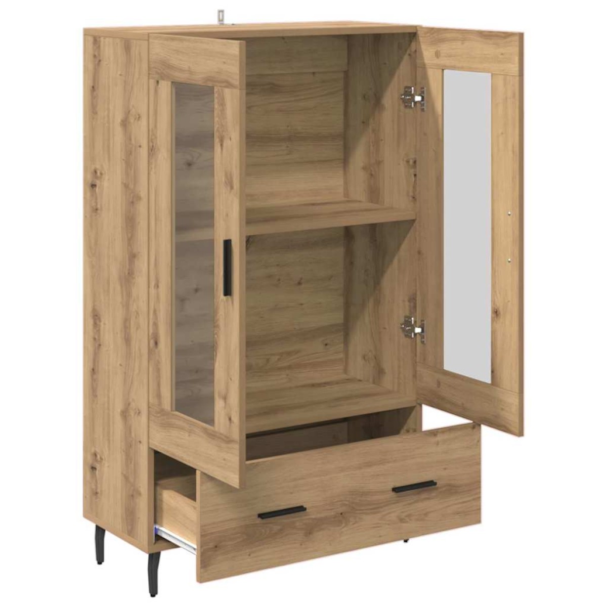 vidaXL Highboard Artisan Oak 69,5 x 31 x 115 εκ. Επεξεργασμένο Ξύλο