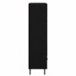 vidaXL Highboard Μαύρη Οξυά 69,5 x 31 x 115 εκ. Επεξεργασμένο Ξύλο