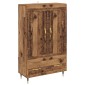 vidaXL Highboard Παλιό Ξύλο 69,5 x 31 x 115 εκ. Επεξεργασμένο Ξύλο