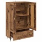 vidaXL Highboard Παλιό Ξύλο 69,5 x 31 x 115 εκ. Επεξεργασμένο Ξύλο