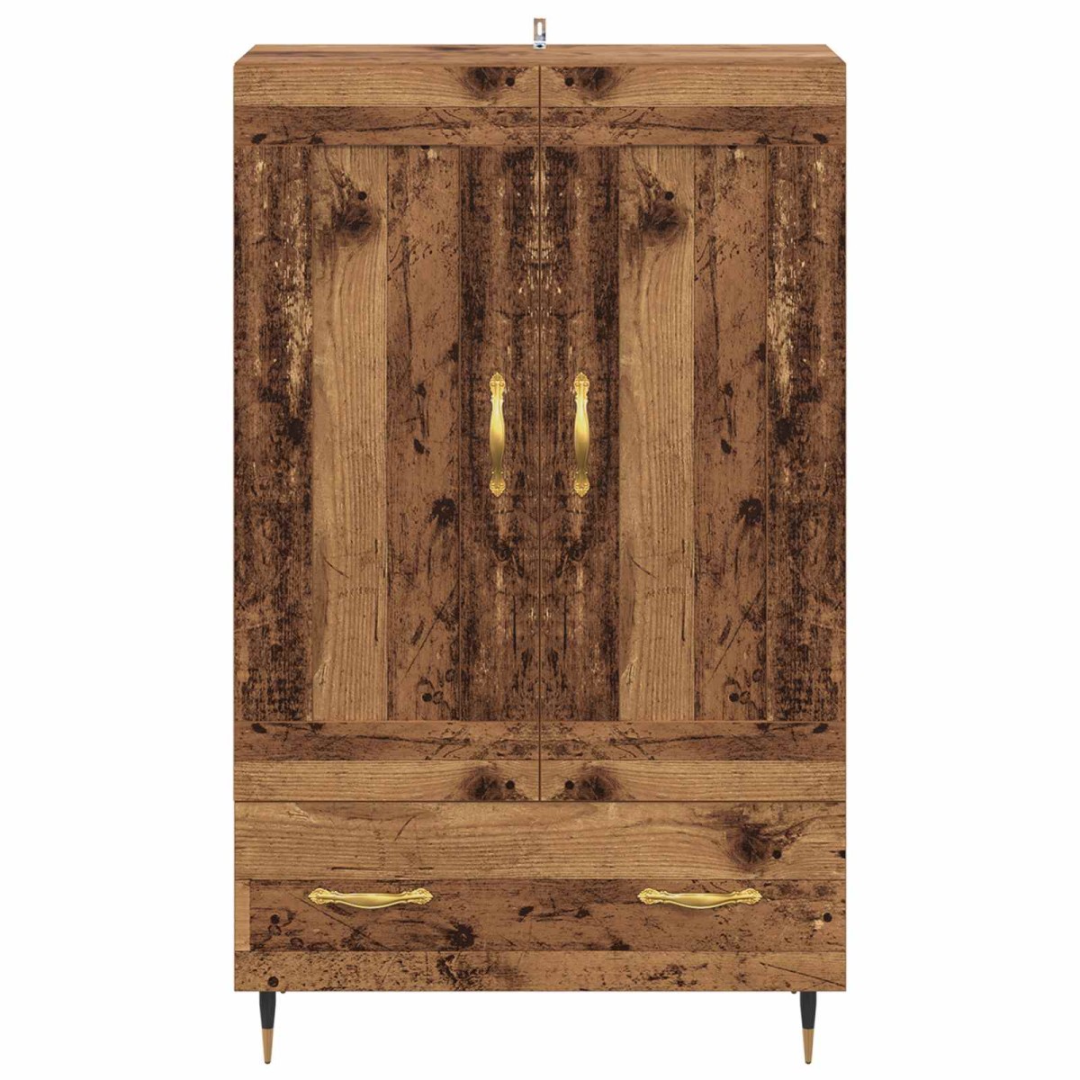 vidaXL Highboard Παλιό Ξύλο 69,5 x 31 x 115 εκ. Επεξεργασμένο Ξύλο