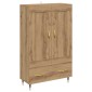 vidaXL Highboard Artisan Oak 69,5 x 31 x 115 εκ. Επεξεργασμένο Ξύλο