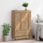 vidaXL Highboard Artisan Oak 69,5 x 31 x 115 εκ. Επεξεργασμένο Ξύλο
